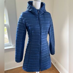 Patagonia Ultra Light Down Blue Puffer Jacket Small
